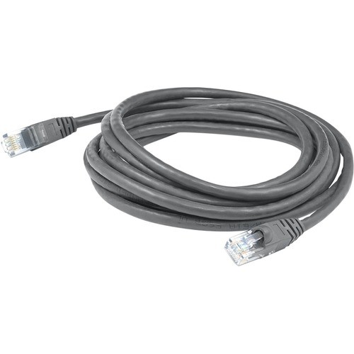 Addon ADD-1-5FCAT6-GY Cables Addon 15ft Gray Cat 6 Pvc Ethernet Cable Snagless Bubble Boot Rj-45 M/m - 15 Ft Category 6 Network C Add15fcat6gy 195285642851