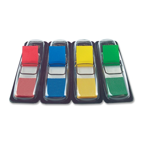 3m 683-4 Post-It Post-it Flags, Assorted Primary Colors, 1/2 In. Wide 6834 MMM6834 021200508769