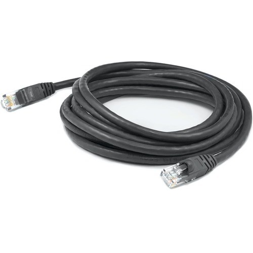 Addon ADD-0-5FCAT6-BK Cables Addon 6in Black Cat 6 Pvc Ethernet Cable Snagless Bubble Boot Rj-45 M/m - 6" Category 6 Network Cabl Add05fcat6bk 821456732228