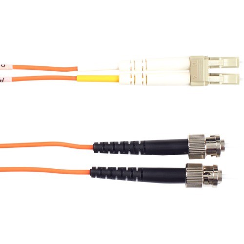 Black Box EFN110-003M-STLC Cables Om1 62.5/125 Multimode Fiber Optic Patch Cable - Ofnr Pvc, St To Lc, Orange, 3-m (efn110-003m-stlc) Efn110003mstlc 822088074540