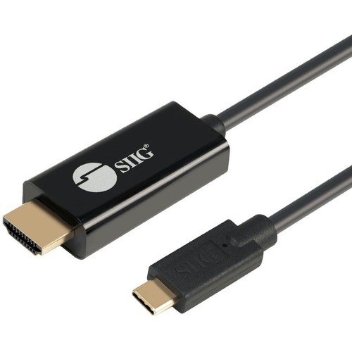 Siig CB-TC0J11-S1 Cables Siig Usb-c To 4k60hz Hdr Hdmi 2.0 Active Cable - 2m - Thunderbolt 3 Compatible - Plug-n-play (cb-tc0 Cbtc0j11s1 662774044323