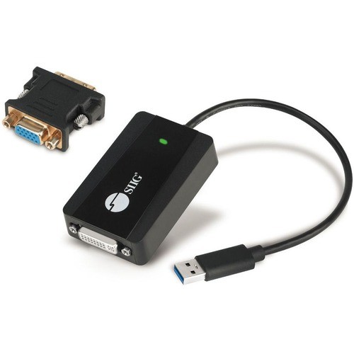 Siig JU-DV0112-S2 Cables Usb 3.0 To Dvi/vga Pro         Adap - (ju-dv0112-s2) Judv0112s2 662774044378