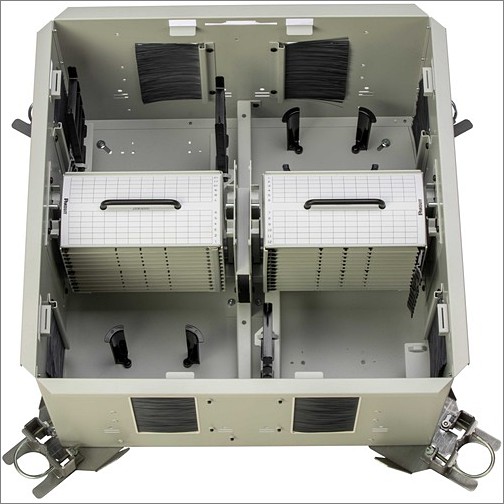 Panduit FLEX-ZRFEG Miscellaneous Devices Panduit Hd Flex Zone Raised Floor Encl, Gray - 22.6" Width X 5" Depth X 22.6" Height - 1 - Gray - Al Flexzrfeg 061305676369