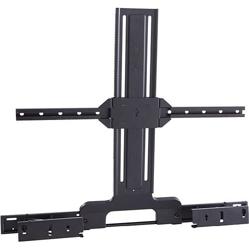 C2g WSSATM1-B2 Mounting Kits Sanus Wssatm1 Mounting Bracket For Sound Bar Speaker, Tv - Black - Height Adjustable - 50" To 90" Sc Wssatm1b2 793795534859