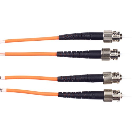 Black Box EFN110-015M-STST Cables Om1 62.5/125 Multimode Fiber Optic Patch Cable - Ofnr Pvc, St To St, Orange, 15- (efn110-015m-stst) Efn110015mstst 641676270498