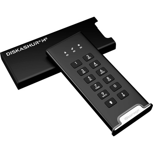 Istorage_kanguru IS-DAM2-256-1000 Hard Drives Istorage Diskashur M2 Ssd 1 Tb   Pin Authenticated   Hardware Encrypted   Usb 3.2   Ultra-fast   Fip Isdam22561000 810111421119