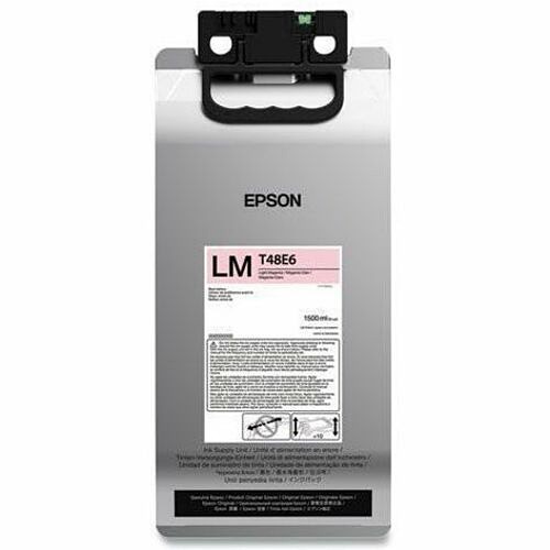 Epson T48E620 Toners & Ink Cartridges Epson Ultrachrome Rs T48e Original High Yield Inkjet Ink Cartridge - Light Magenta Pack - Inkjet - H EPST48E620 010343950771