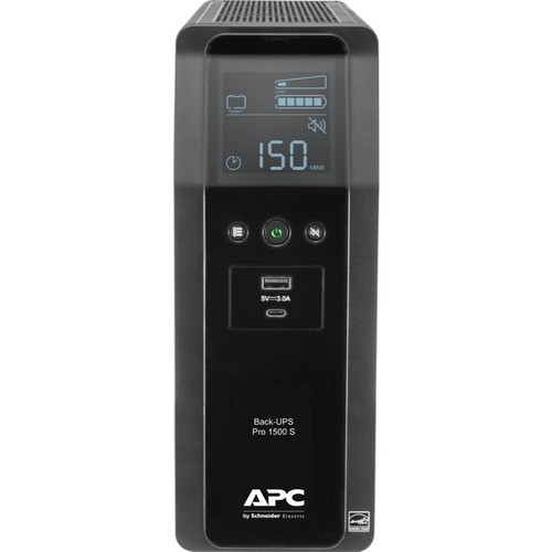 Apc Schneider BR1500MS2 UPS General Purpose Back Ups Pro 1500va Line Interactive Tower Ups 731304426103