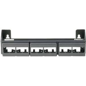 Panduit CWPP12WBL Patch Panels Panduit Cwpp12wbl Network Patch Panel - 12 - Black - 19" Wide 797864286793