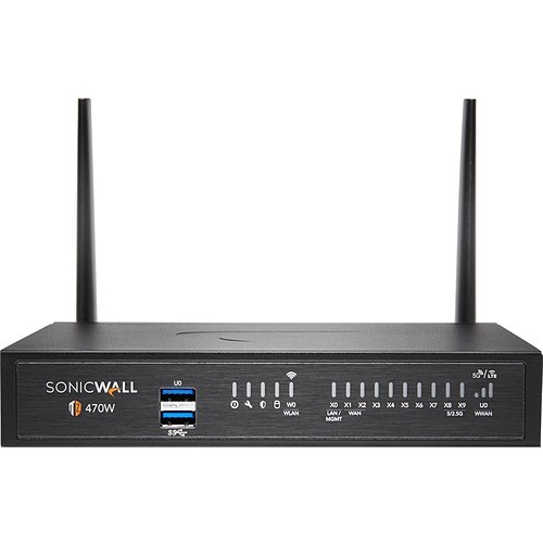 Sonicwall 02-SSC-6441 Network Security & Firewalls Sonicwall Tz470w Network Security/firewall Appliance - 8 Port - 10/100/1000base-t - 2.5 Gigabit Ethe 02ssc6441 758479264415