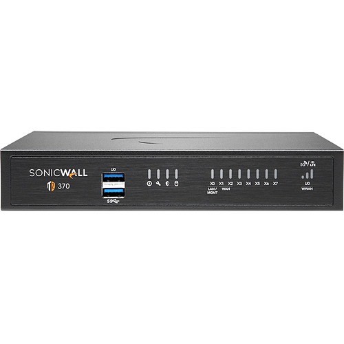 Sonicwall 02-SSC-6444 Network Security & Firewalls Sonicwall Tz370 Network Security/firewall Appliance - 8 Port - 10/100/1000base-t - Gigabit Ethernet  02ssc6444 758479264446