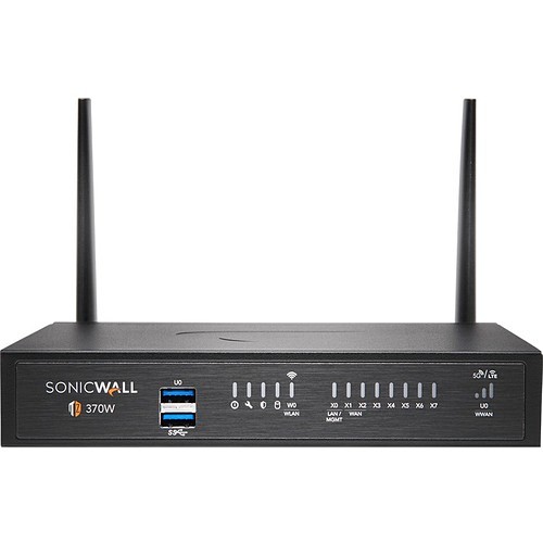 Sonicwall 02-SSC-6445 Network Security & Firewalls Sonicwall Tz370w Network Security/firewall Appliance - Intrusion Prevention - 8 Port - 1000base-t -  02ssc6445 758479264453