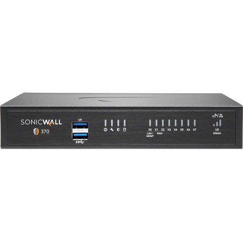 Sonicwall 02-SSC-7281 Network Security & Firewalls Sonicwall Tz370 Network Security/firewall Appliance - 8 Port - 10/100/1000base-t - Gigabit Ethernet  02ssc7281 758479272816
