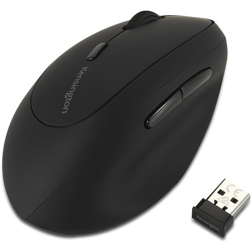 Kensington K79810WW Pointing Devices (Mice) Kensington Profit Left-handed Ergo Wireless Mouse - Wireless - Black - Usb - 1600 Dpi - Scroll Wheel 085896798101