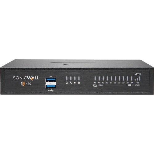 Sonicwall 02-SSC-6793 Network Security & Firewalls Sonicwall Tz470 Network Security/firewall Appliance - Intrusion Prevention - 8 Port - 1000base-t - 2 02ssc6793 758479267935