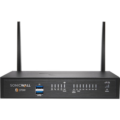 Sonicwall 02-SSC-6825 Network Security & Firewalls Sonicwall Tz370w Network Security/firewall Appliance - Intrusion Prevention - 8 Port - 1000base-t -  02ssc6825 758479268253