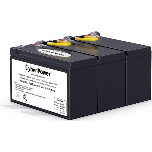 CyberPower RB1270X3A UPS Batteries Cyberpower Rb1270x3a Replacement Battery Cartridge - 3 X 12 V / 7 Ah Sealed Lead-acid Battery, 18mo  649532932962