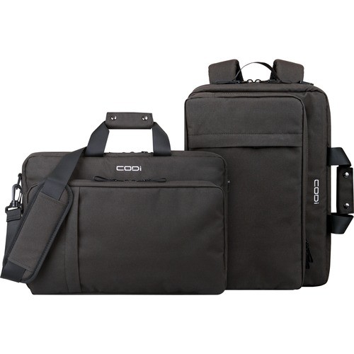 Codi TER305-10 Carrying Cases Codi Terra Carrying Case (briefcase) For 15.6" Notebook - Gray - Bacterial Resistant, Rain Resistant Ter30510 633886011299