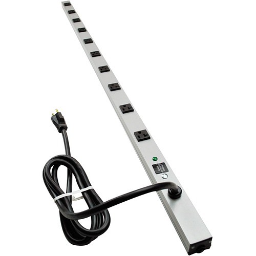 Middle Atlantic 4810ULBC20R Power Strips Wiremold Cabinetmate Plug-in Outlet Center Unit / 120v/20a/48" Long/10 O/l /6' Cord - Nema 5-20p - 1 800100236954