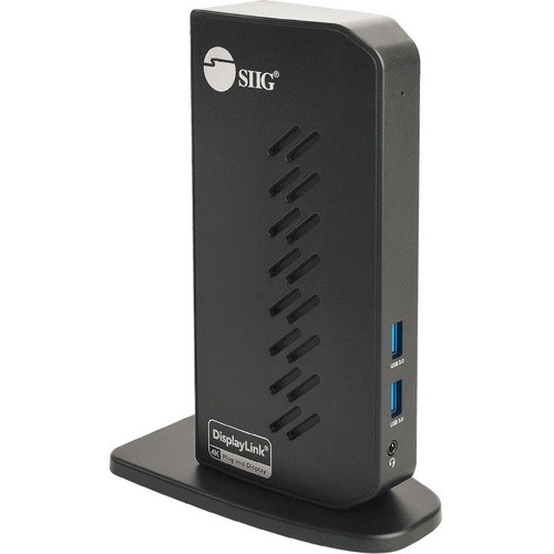 Siig JU-DK0L11-S1 Docking Stations Siig Usb 3.0 Dual Video Docking Station  5 Gbps, 1080p (ju-dk0l11-s1) Judk0l11s1 662774044255