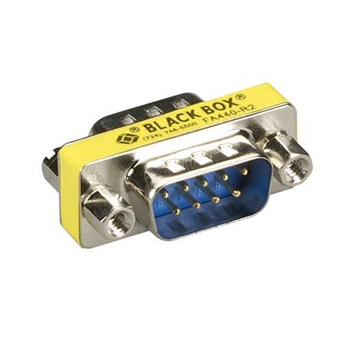 Black Box FA440-R2 Connector Adapters Black Box Gender Changer - Db9 Male/db9 Male - 1 X 9-pin Db-9 Serial Male - 1 X 9-pin Db-9 Serial Ma Fa440r2 013269127739