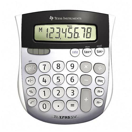 Texas Instruments TI1795SV Calculators Ti1795 Angled Superview Calculator TEXTI1795SV 033317022977