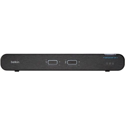 Belkin F1DN102KVM-UN-4 KVM Switchboxes 2 Port Single Head Displayport Hdmi (f1dn102kvm-un-4) F1dn102kvmun4 745883785827