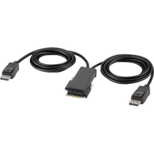 Belkin F1DN2MOD-CC-P06 Cables Belkin Modular Dp Dual-head Console Cable 6 Ft. - 6 Ft Displayport/modular/usb Kvm Cable For Kvm Con F1dn2modccp06 745883800520