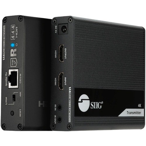 Siig CE-H26L11-S1 Video Consoles/Extenders Siig 4k60 Hdmi Extender W/ir, Hdr And Arc  Up To 230 Ft (70m) (ce-h26l11-s1) Ceh26l11s1 662774044613
