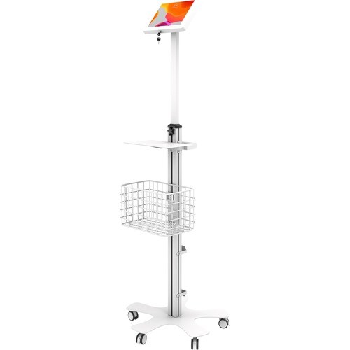 Cta Digital PAD-MFSPS Stands & Cabinets Cta Digital Medical Mobile Floor Stand With Small Paragon Enclosure - Up To 8" Screen Support - 61"  Padmfsps 656777019808