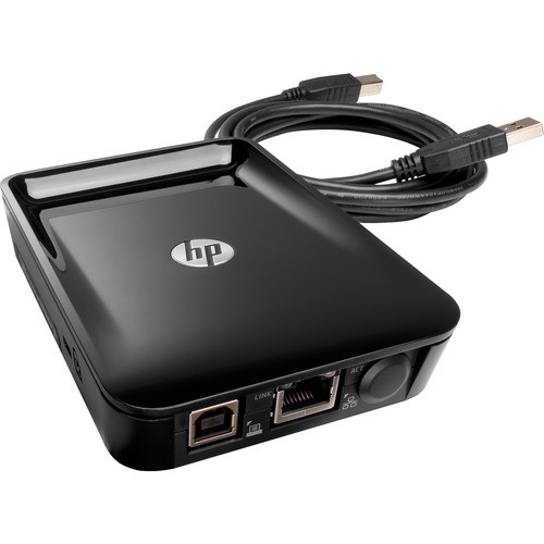 Hp 8FP31A Print Servers Hp Jetdirect Lan Accessory - 1 X Usb - 1 X Network (rj-45) - Ethernet - External (8fp31a) 194441185362