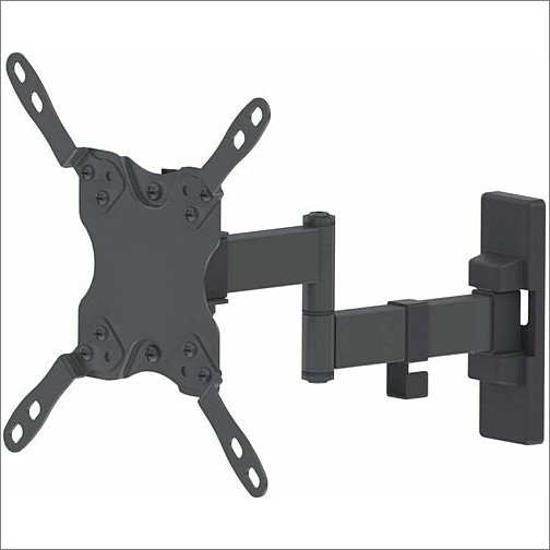 Manhattan 461405 Mounting Kits Manhattan Tv And Monitor Mount, Wall, Full Motion, 1 Screen, Screen Sizes: 13-42" , Black, Vesa 75x75  766623461405