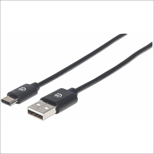Manhattan 354929 Cables Manhattan Hi-speed Usb 2.0 Type-c To Type-a Device Cable - 6' - 6 Ft Usb Data Transfer Cable For Not 766623354929