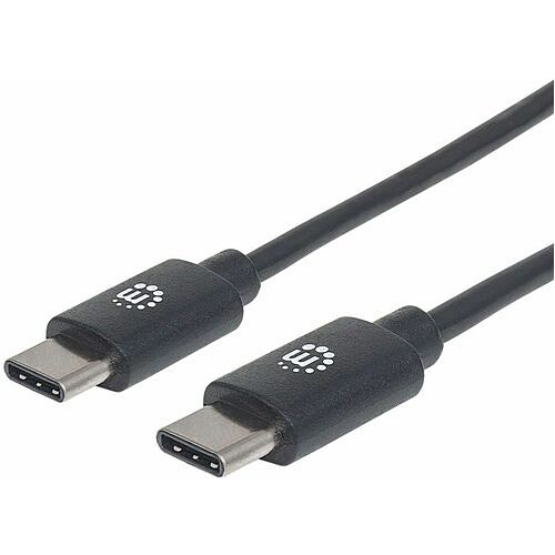Manhattan 354875 Cables Manhattan Usb 2.0 Type-c Device Cable - 6.56 Ft Usb-c Data Transfer Cable For Notebook, Macbook Pro, 766623354875