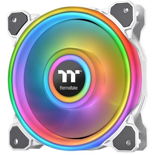 Thermaltake CL-F101-PL14SW-C Processor/Case Fans Thermaltake Riing Quad 14 Rgb Radiator Fan Tt Premium Edition Single Fan Pack - White - 1 Pack - 5.5 Clf101pl14swc 841163076873