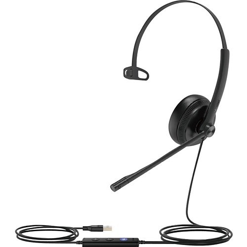 Yealink UH34 MONO TEAMS Headsets/Earsets Yealink Usb Wired Headset - Mono - Usb - Wired - 32 Ohm - 20 Hz - 20 Khz - Over-the-head - Monaural  Uh34monoteams 841885104953