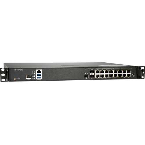 Sonicwall 02-SSC-8197 Network Security & Firewalls Sonicwall Nsa 2700 Network Security/firewall Appliance - 16 Port - 10/100/1000base-t, 10gbase-x - 10 02ssc8197 758479281979