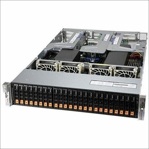 Supermicro AS-2124US-TNRP Barebone Systems Supermicro A+ Server 2124us-tnrp Barebone System - 2u Rack-mountable - Socket Sp3 - 2 X Processor Su As2124ustnrp 672042431267