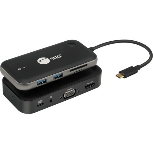 Siig CE-H26P11-S1 Video Consoles/Extenders Siig Wireless Usb-c Video Hub Extender 1080p - 32ft - Transmit Hdmi Video Signal From A Usb-c Enable Ceh26p11s1 662774044644