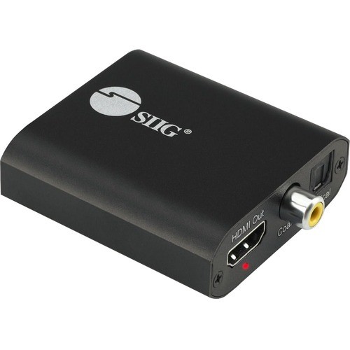 Siig CE-H26Q11-S1 Video Capturing Cards Siig 4k Hdmi With Audio Extractor Converter - Analog Stereo/toslink Optical/coaxial S/pdif - Edid Ma Ceh26q11s1 662774044675