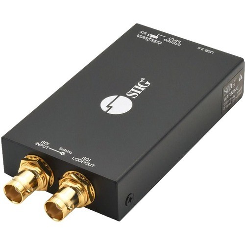 Siig CE-SD0K11-S1 Video Capturing Cards Siig Usb 3.0 3g-sdi Capture Device (ce-sd0k11-s1) Cesd0k11s1 662774044729