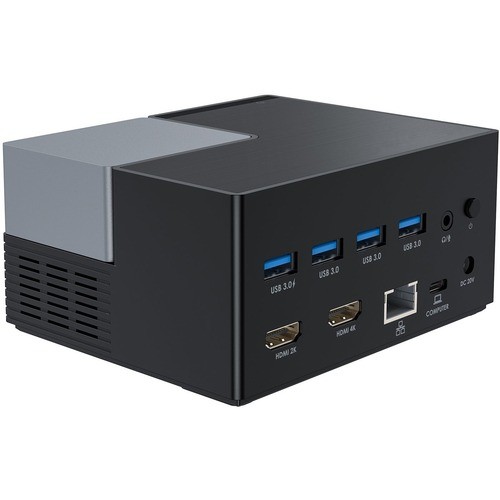 4xem 4XUG76PD2 Docking Stations 4xem 65w Usb-c 4k Dual Display Universal Docking Station With Power Delivery - For Notebook/monitor  841567000320