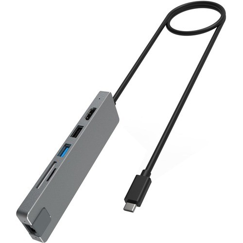 4xem 4XUHP3409 Docking Stations 4xem Deluxe Usb-c Travel Mini Dock With 100w Pd - Usb 3.1 (gen 1) Type C - 1 X Usb 2.0 - 1 X Usb 3.0 841567000375