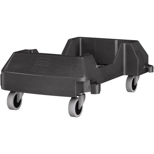 Rubbermaid 1980602 Carts & Dollies Rubbermaid Commercial Slim Jim Resin Trainable Dolly - 4 Casters - Resin, Structural Foam - 23.9" Le RCP1980602 086876231984