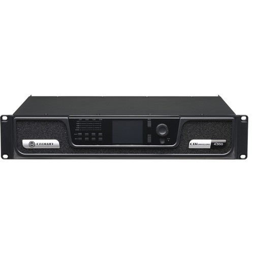 Harman Pro CRN-CDI4X300VMUS A/V Receivers & Amplifiers Crown Cdi Drivecore 4 300 Amplifier - 1200 W Rms - 4 Channel - 0.4% Thd - 20 Hz To 20 Khz - 350 W -  Crncdi4x300vmus 691991006371