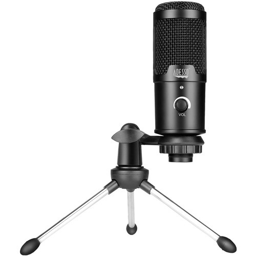 Adesso XTREAMM4 Microphones Adesso Xtream M4 Wired Condenser Microphone For Video Conferencing, Live Streaming - 100 Hz To 18 Kh ADEXTREAMM4 783750011419
