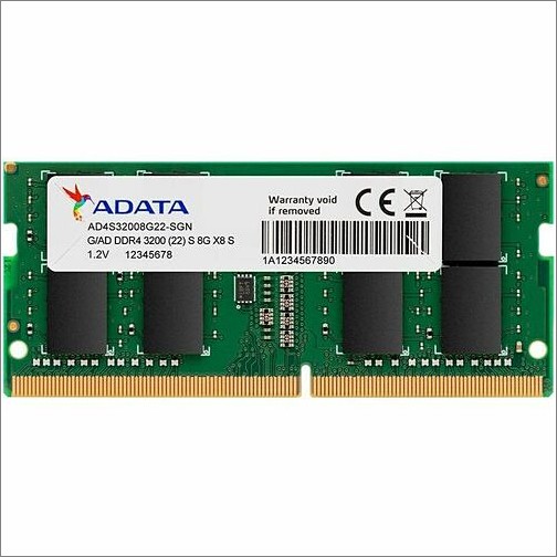 Xpg AD4S32008G22-SGN Memory/RAM Adata Premier 8gb Ddr4 Sdram Memory Module - For Notebook - 8 Gb (1 X 8gb) - Ddr4-3200/pc4-25600 Ddr Ad4s32008g22sgn 842243027082