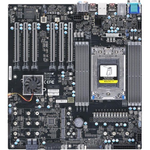 Supermicro MBD-M12SWA-TF-B Motherboards Supermicro M12swa-tf Workstation Motherboard - Amd Chipset - Socket Sp3 - Extended Atx - 2 Tb Ddr4 S Mbdm12swatfb 