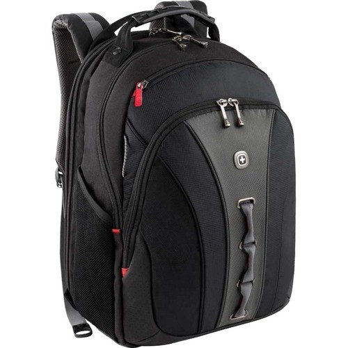 Wenger 67329140 Carrying Cases Wenger Legacy Carrying Case (backpack) For 16" Notebook - Gray - Checkpoint Friendly - Handle, Shoul 0012301984033