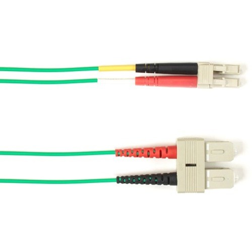 Black Box FOCMP10-010M-SCLC-GN Cables Black Box Fiber Optic Duplex Patch Network Cable - 32.80 Ft Fiber Optic Network Cable For Network De Focmp10010msclcgn 822088160397